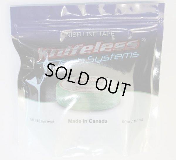 画像2: ナイフレス フィニッシュラインテープ (Knife less Finish line) 50m巻き #Finish Line 50m# (2)
