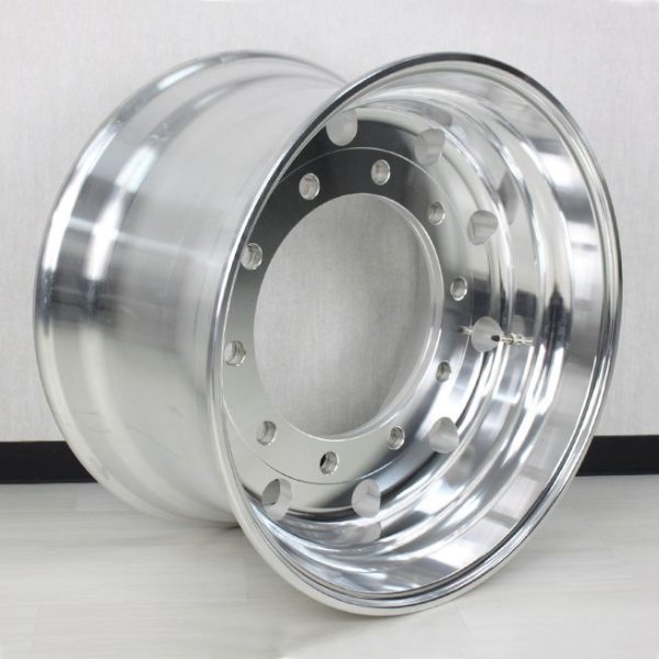 画像3: スーパーシングルアルミホイール 大型トラック用 22.5x11.75 PDC335 穴数10 ALUX 送料無料 ※大型商品 同梱不可 沖縄代引き不可※ #AWH225X1175# (3)