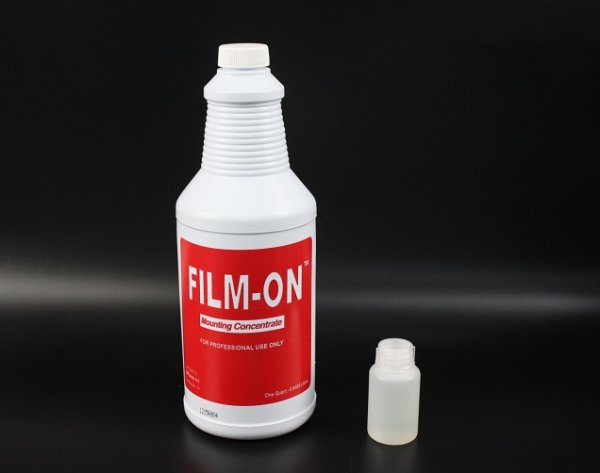 画像1: フィルムオン FILM-ON  フィルム施工濃縮液 小売り30ml(4〜8L分の施工液が作れます)　#FILM-ONx30ml# (1)