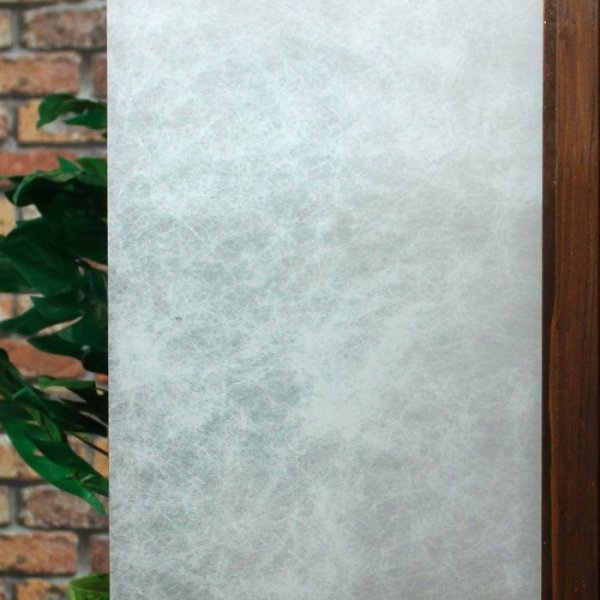 画像3: 特価!和紙調マット ガラスフィルム 122cm幅 x 長さ1m単位切売  ※同梱不可※ #D-MJP48C# (3)