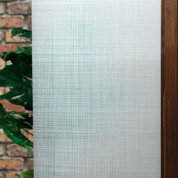 画像3: 特価!フラックスマット・デコ(白リンネル柄/マットホワイト) ガラスフィルム 123cm幅x30mロール箱売 【ウインドウフィルム】  ※同梱不可※ #D-FXM48 Roll マット白# (3)