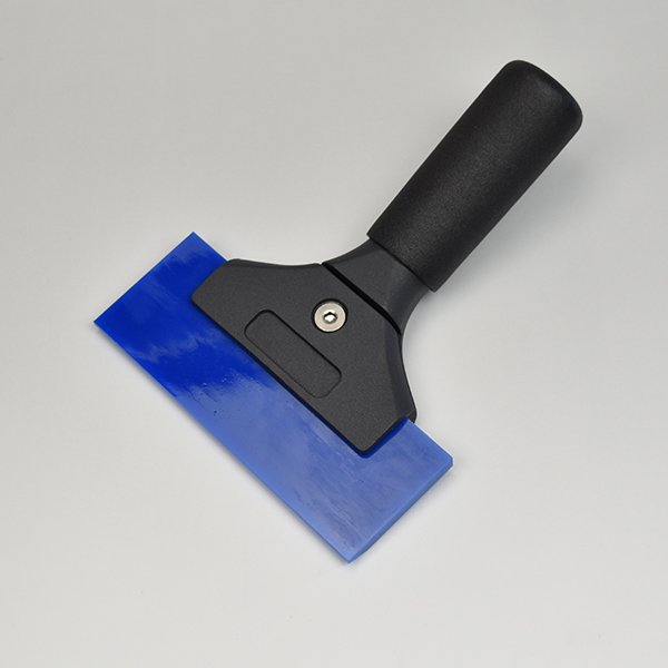 画像2: PRO-TINT ブルースキージ125mm+アルミハンドル(ショート) フィルム施工用 カーフィルム向け 柔かめ水抜スキージ #PT BlueSquge125mm+Almihd(S)# (2)