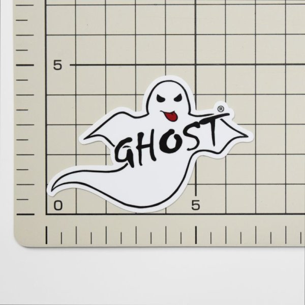 画像2: Braintec GHOST ステッカー 小 Sサイズ 7cm幅 20枚セット ※商品合計税込2200円以上購入、クリックポスト選択で送料無料※#SK-GHOST WT/BK(S)x20枚セット# (2)
