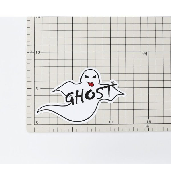 画像2: Braintec GHOST ステッカー 中 Mサイズ 12cm幅  ※商品合計税込2200円以上購入、クリックポスト選択で送料無料※ (2)