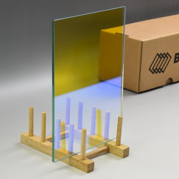 画像2: Braintec ダイクロイックデザインフィルム プリズム45(Funny) 1270mm幅×長さ1m単位切売   ※同梱不可※ #DDPR45(Funny)50C# (2)