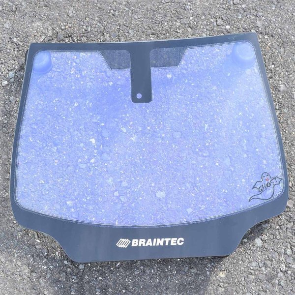 画像2: Braintec ML92(PURE) ピュアゴーストML92 (91.5%)ナチュラル薄発色 1080mm幅×長さ1m単位切売  #ML92(PURE)42.5C# (2)