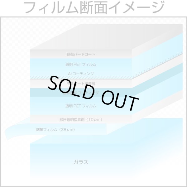 画像2: SPブルーメタル55(55%)　 1.5m幅 x 30mロール箱売　　【窓ガラスフィルム】　※大型商品 同梱不可 沖縄代引き不可※ #SP55BL60 Roll 青# (2)