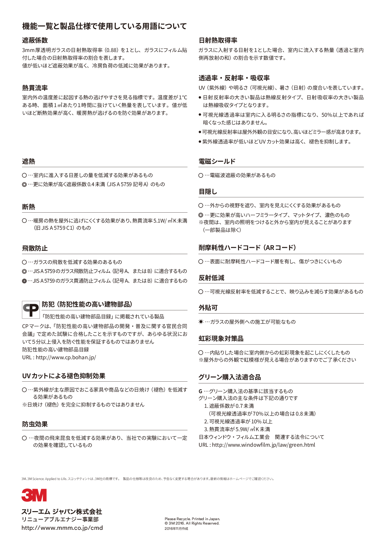 3Mスコッチティントウインドウフィルム 型板・すりガラス用フィルム マット 幅1180mm×長さ1m単位切売